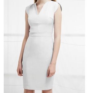 French Connection Lolo sleeveless white dress